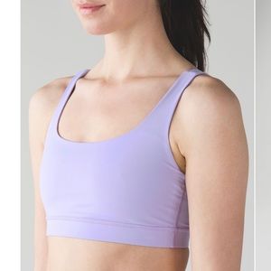 Lululemon Athletica Lavender Sports Bra